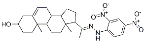 17-[N-[(2,4-dinitrophenyl)amino]-C-methyl-carbonimidoyl]-10,13-dimethy l-2,3,4,7,8,9,11,12,14,15,16,17-dodecahydro-1H-cyclopenta[a]phenanthre n-3-ol CAS#: 2122-98-7