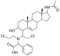 17-acetamido-5-androsten-3-ol-4-bis(2-chloroethyl)aminophenylacetate CAS#: 110312-92-0