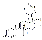 17-alpha,21-dihydroxy-16-alpha-methylpregna-1,4,9(11)-triene-3,20-dione 21-acetate CAS#: 10106-41-9