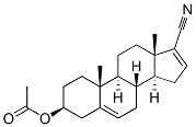 17-cyano-5,16-androstadien-3 beta-ol-3-acetate CAS#: 19590-22-8