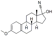 17-hydroxy-3-methoxyestra-2,5(10)-diene-17-carbonitrile CAS#: 17006-17-6