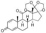 17,20:20,21-Bis[Methylenebis(oxy)]-pregna-1,4-diene-3,11-dione CAS#: 26341-55-9