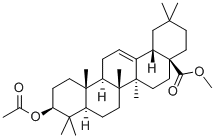 3β-Acetyloxyolean-12-en-28-oic acid methyl ester CAS#: 1721-57-9