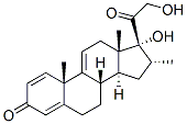 17,21-dihydroxy-16alpha-methylpregna-1,4,9(11)-triene-3,20-dione CAS#: 13209-41-1