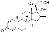 17,21-dihydroxy-16beta-methylpregna-1,4,9(11)-triene-3,20-dione CAS#: 13504-15-9