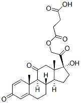 17,21-dihydroxypregna-1,4-diene-3,11,20-trione 21-(hydrogen succinate) CAS#: 24808-87-5