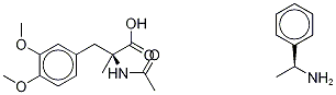 N-Acetyl D-α-Methyl DOPA Dimethyl Ether (+)-α-Methylbenzylamine Salt CAS#: 17772-88-2