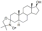 17BETA-HYDROXY-4',4'-DIMETHYLSPIRO(5ALPHA-ANDROSTANE-3,2'-OXAZOLIDIN)-3'-YLOXY CAS#: 25521-33-9