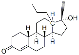 (17R)-17-Hydroxy-13-propyl-18,19-dinorpregn-4-en-20-yn-3-one CAS#: 1044-96-8