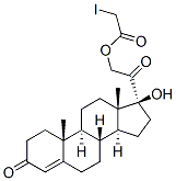 (17S)-21-(Iodoacetoxy)-17-hydroxypregn-4-ene-3,20-dione CAS#: 27953-64-6