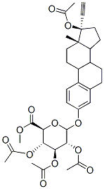 (17a)-17-(Acetyloxy)-19-norpregna-1,3,5(10)-trien-20-yn-3-yl--D-Glucopyranosiduronic Acid Methyl Ester Triacetate CAS#: 242130-33-2