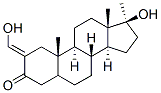 17beta-hydroxy-2-(hydroxymethylene)-17-methylandrostan-3-one CAS#: 18045-52-8