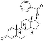 17beta-hydroxyandrosta-1,4-dien-3-one benzoate CAS#: 19041-66-8
