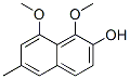1,8-Dimethoxy-6-methyl-2-naphthalenol CAS#: 2275-87-8