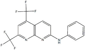 1,8-Naphthyridin-2-amine,N-phenyl-5,7-bis(trifluoromethyl)-(9CI) CAS#: 241488-32-4