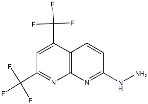 1,8-Naphthyridin-2(1H)-one,5,7-bis(trifluoromethyl)-,hydrazone(9CI) CAS#: 241488-23-3