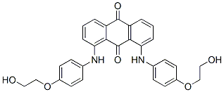 1,8-bis[[4-(2-hydroxyethoxy)phenyl]amino]anthraquinone CAS#: 16472-23-4