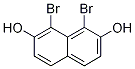 1,8-dibroMonaphthalene-2,7-diol CAS#: 102153-56-0