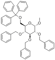 Methyl-6-O-trityl-2,3,4-tri-O-benzyl-α-D-glucopyranoside CAS#: 18685-19-3