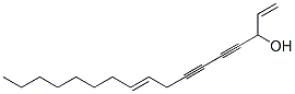 1,9-Heptadecadiene-4,6-diyn-3-ol CAS#: 21852-80-2