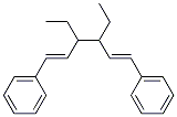 (1E,5E)-3,4-Diethyl-1,6-diphenyl-1,5-hexadiene CAS#: 19474-73-8