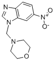 1H-Benzimidazole, 1-(4-morpholinylmethyl)-6-nitro- CAS#: 103248-19-7