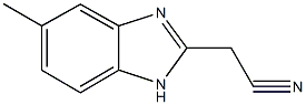 1H-Benzimidazole-2-acetonitrile,5-methyl-(9CI) CAS#: 27099-22-5