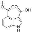 1H-INDOLE-3,4-DICARBOXYLIC ACID,4-METHYL ESTER CAS#: 110811-32-0