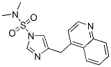 1H-Imidazole-1-sulfonamide,  N,N-dimethyl-4-(4-quinolinylmethyl)- CAS#: 214700-55-7