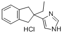 1H-Imidazole, 4-(2-ethyl-2,3-dihydro-1H-inden-2-yl)-, monohydrochloride CAS#: 104075-48-1