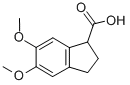 1H-Indene-1-carboxylic acid, 2,3-dihydro-5,6-dimethoxy- CAS#: 19156-11-7