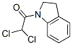 1H-Indole, 1-(dichloroacetyl)-2,3-dihydro- (9CI) CAS#: 104756-60-7