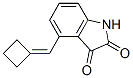1H-Indole-2,3-dione, 4-(cyclobutylidenemethyl)- (9CI) CAS#: 222036-51-3