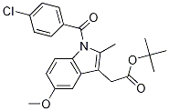 1H-Indole-3-acetic acid, 1-(4-chlorobenzoyl)-5-Methoxy-2-Methyl-, 1,1-diMethylethyl ester CAS#: 1601-20-3
