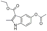 1H-Indole-3-carboxylic acid, 5-(acetyloxy)-2-Methyl-, ethyl ester CAS#: 20862-91-3