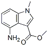 1H-Indole-3-carboxylicacid,4-amino-1-methyl-,methylester(9CI) CAS#: 109175-12-4