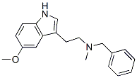 1H-Indole-3-ethanamine, 5-methoxy-N-methyl-N-(phenylmethyl)- CAS#: 1233-48-3