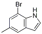 1H-Indole, 7-broMo-5-Methyl- CAS#: 15936-79-5
