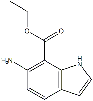 1H-Indole-7-carboxylicacid,6-amino-,ethylester(9CI) CAS#: 174311-79-6