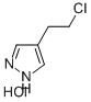 1H-PYRAZOLE, 4-(2-CHLOROETHYL)-, MONOHYDROCHLORIDE CAS#: 103433-17-6