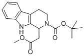 1H-PYRIDO[3,4-B]INDOLE-1-ACETIC ACID, 2-[(1,1-DIMETHYLETHOXY)CARBONYL]-2,3,4,9-TETRAHYDRO-, METHYL ESTER CAS#: 256407-56-4
