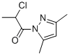 1H-Pyrazole, 1-(2-chloro-1-oxopropyl)-3,5-dimethyl- (9CI) CAS#: 201299-92-5