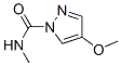 1H-Pyrazole-1-carboxamide,  4-methoxy-N-methyl- CAS#: 14883-91-1