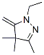 1H-Pyrazole, 1-ethyl-4,5-dihydro-3,4,4-trimethyl-5-methylene- CAS#: 107535-57-9