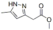 1H-Pyrazole-3-acetic  acid,  5-methyl-,  methyl  ester CAS#: 113465-94-4