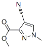 1H-Pyrazole-3-carboxylicacid,4-cyano-1-methyl-,methylester(9CI) CAS#: 105020-37-9