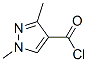 1H-Pyrazole-4-carbonyl chloride, 1,3-dimethyl- (9CI) CAS#: 113100-61-1