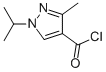 1H-Pyrazole-4-carbonyl chloride, 3-methyl-1-(1-methylethyl)- (9CI) CAS#: 113100-62-2
