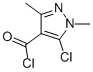 1H-Pyrazole-4-carbonylchloride,5-chloro-1,3-dimethyl-(9CI) CAS#: 27006-83-3