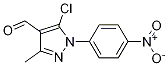 1H-Pyrazole-4-carboxaldehyde, 5-chloro-3-Methyl-1-(4-nitrophenyl) CAS#: 24392-05-0